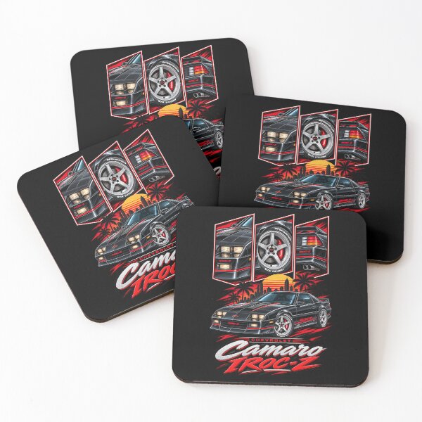 Item preview, Camaro IROC-Z Synthwave Muscle Car designed and sold by Gabriela Mihai.