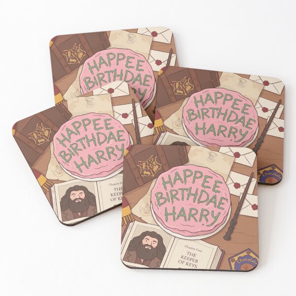 Item preview, Happy birthday Harry Potter designed and sold by MrSor.