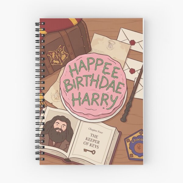 Item preview, Happy birthday Harry Potter designed and sold by LadyCartoon.