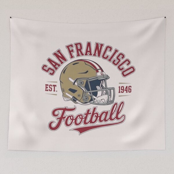 Item preview, 49ers Football designed and sold by FaunaCanvas.