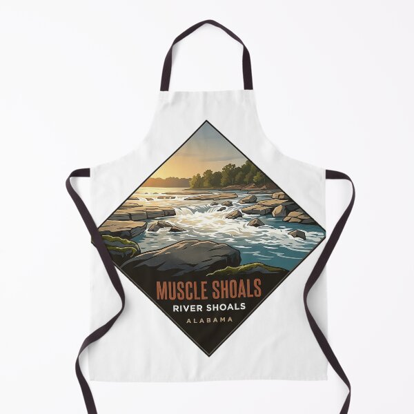 Item preview, Tennessee River Shoals Muscle Shoals Alabama Sticker designed and sold by DetourDgn.