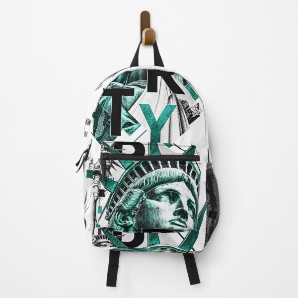 Item preview, New York Statue of Liberty Vintage Travel Graphic designed and sold by ApollonCraft.