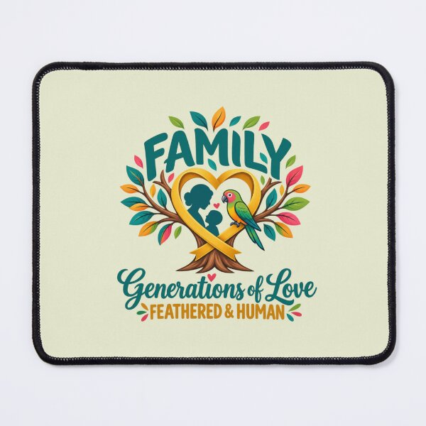 Item preview, Generations of Love Feathered and Human Family designed and sold by PunchDrop.