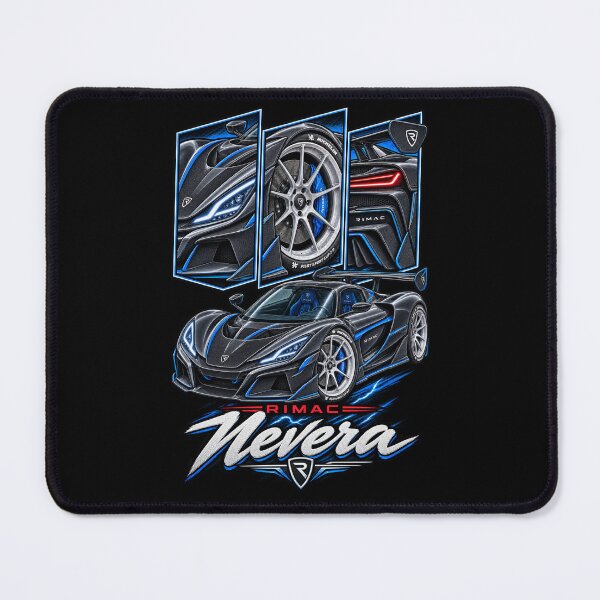 Item preview, Nevera Hypercar Blue Lightning designed and sold by Gabriela Mihai.