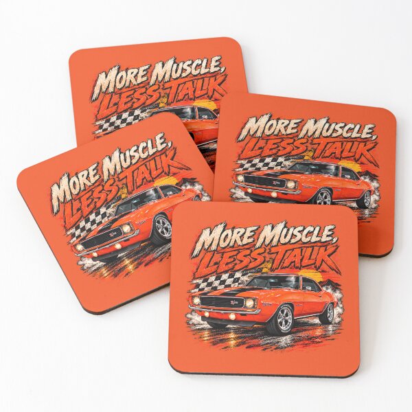 Item preview, More Muscle, Less Talk Camaro Z/28 T-Shirt Design designed and sold by TZehrfeldPhotos.