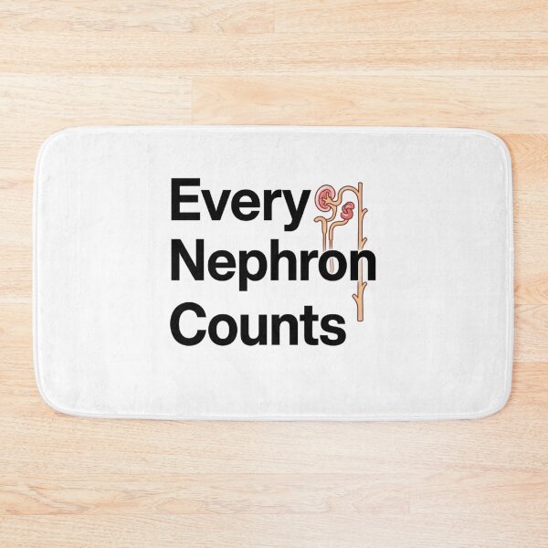 Item preview, Every Nephron Counts – Illustrated Kidney Nephrology Design designed and sold by Mirgonhood.