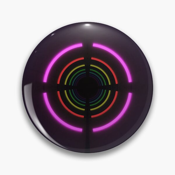 Item preview, Circular Tunnel & Multicolor Neons - Blue designed and sold by Electric Shock!! Design.