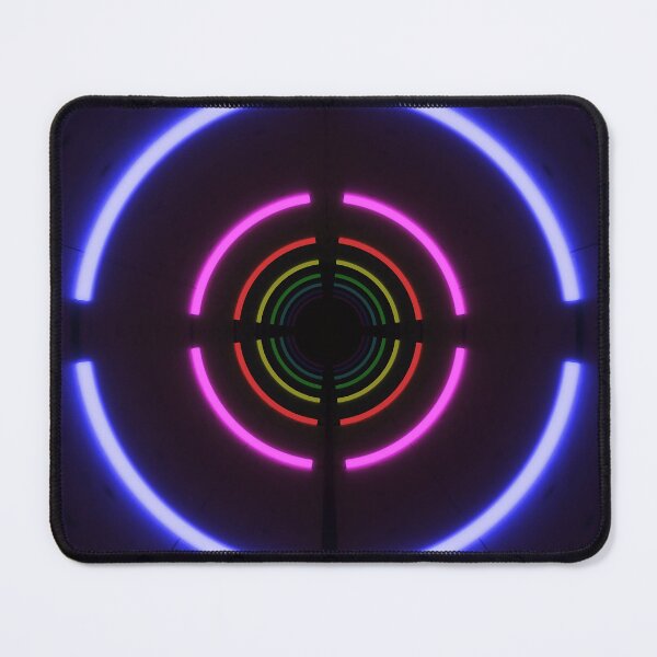Item preview, Circular Tunnel & Multicolor Neons - Blue designed and sold by Electric Shock!! Design.