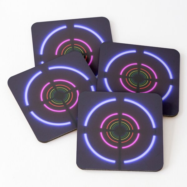 Item preview, Circular Tunnel & Multicolor Neons - Blue designed and sold by Electric Shock!! Design.