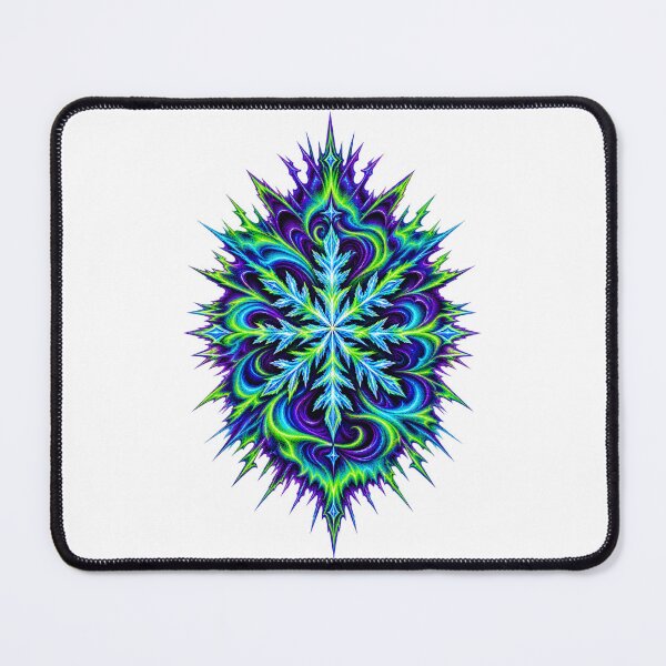 Item preview, Neon Fractal Frost Energy designed and sold by FUIRY .