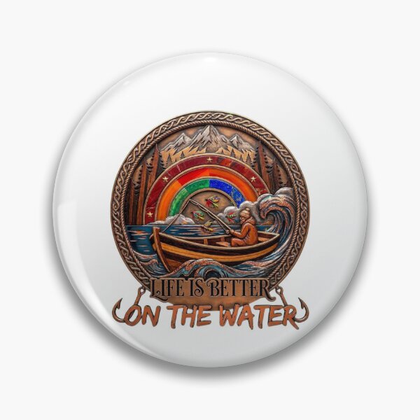 Item preview, Life Is Better On The Water designed and sold by heritage-supply.