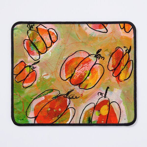 Item preview, Colourful Pumpkins designed and sold by paintingbyapage.