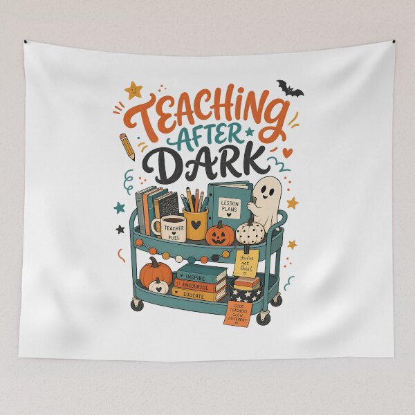 Item preview, Teacher Halloween Graphic designed and sold by ice-apparel.