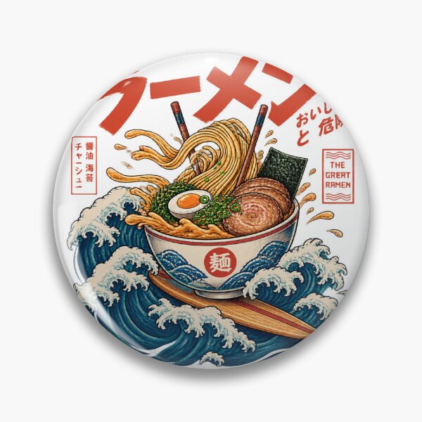 Item preview, The Great Ramen Off Kanagawa | ⭐⭐⭐⭐⭐ designed and sold by Navneet Deswal.
