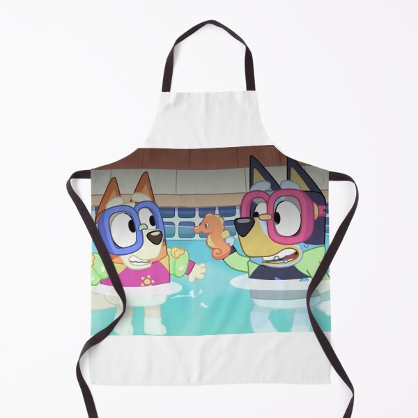 Item preview, bluey and bingo in the pool designed and sold by pawfect521.