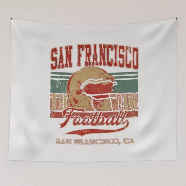 Item preview, 49ers Football designed and sold by PetalRadiant.