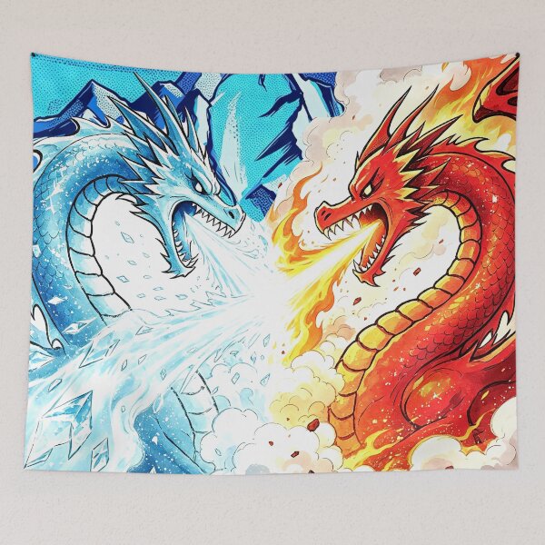 Item preview, Fire and ice  designed and sold by Glenbobagins.