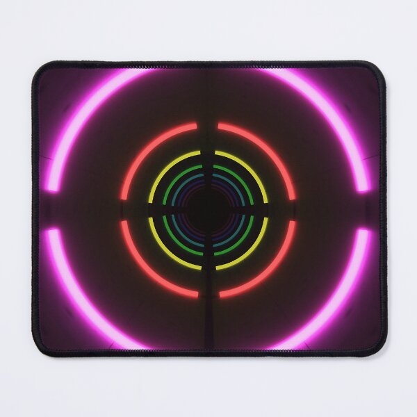 Item preview, Circular Tunnel & Multicolor Neons - Magenta designed and sold by Electric Shock!! Design.