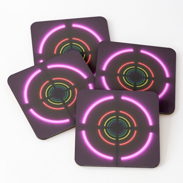 Item preview, Circular Tunnel & Multicolor Neons - Magenta designed and sold by Electric Shock!! Design.