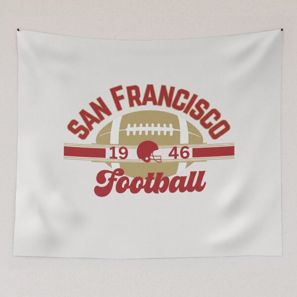 Item preview, 49ers Football designed and sold by PetalRadiant.