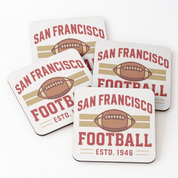 Item preview, 49ers Football designed and sold by PetalRadiant.