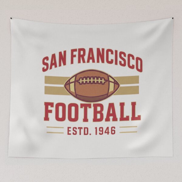 Item preview, 49ers Football designed and sold by PetalRadiant.