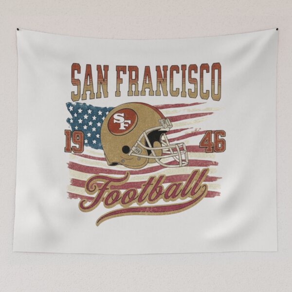 Item preview, 49ers Football designed and sold by PetalRadiant.