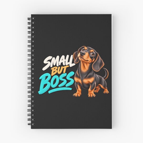 Item preview, Small But Boss Dachshund Funny Dog Lover Design designed and sold by AdicretorDesign.
