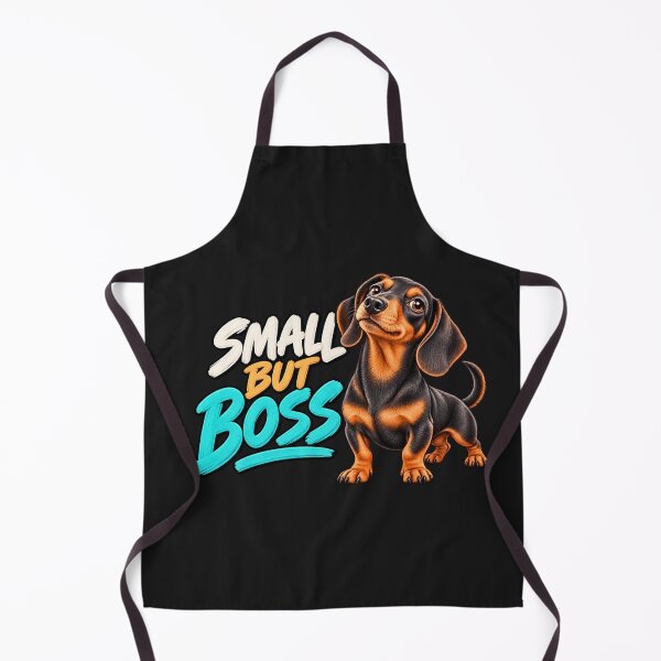 Item preview, Small But Boss Dachshund Funny Dog Lover Design designed and sold by AdicretorDesign.