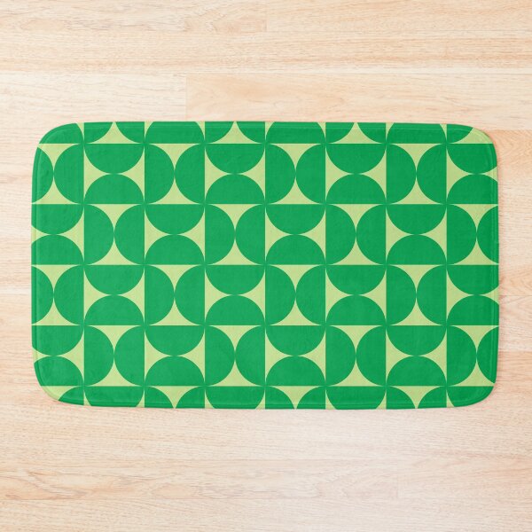 Item preview, Mid-Century Bauhaus Arches – Retro Semicircle Geometric Pattern | Green designed and sold by Frohyou.