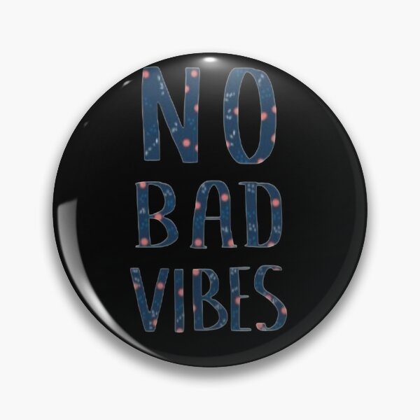 Item preview, No Bad Vibes Cosmic Galaxy Typography Sticker designed and sold by Scro-Ciob-Shop.