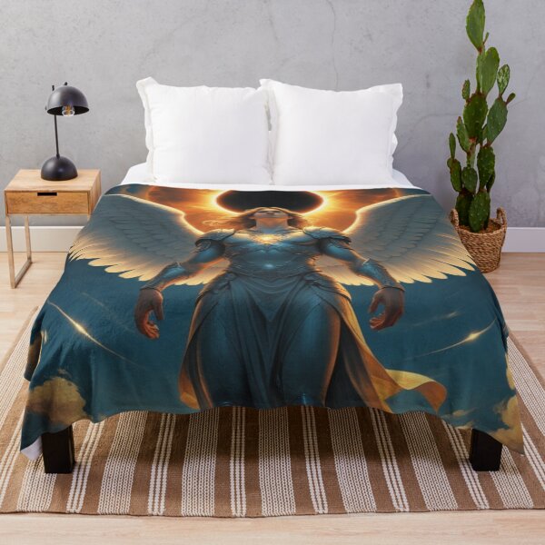 Item preview, Warrior Angel Under Solar Eclipse designed and sold by GenesisArtis.