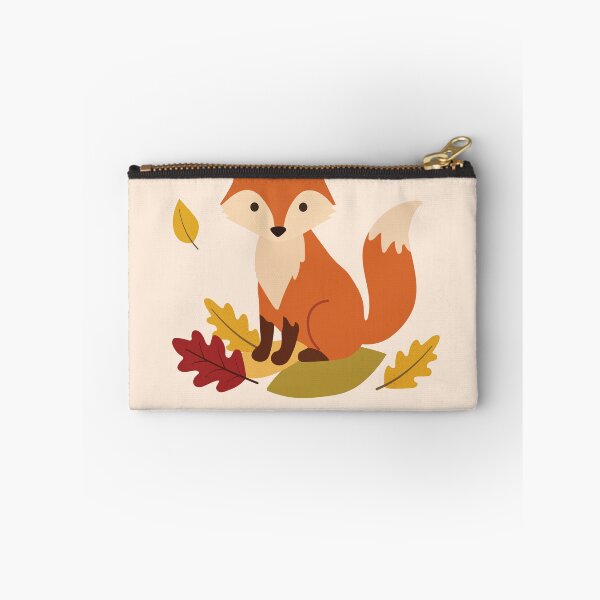 Item preview, Cute Autumn Fox Leaves Seasonal designed and sold by BetweenForms.