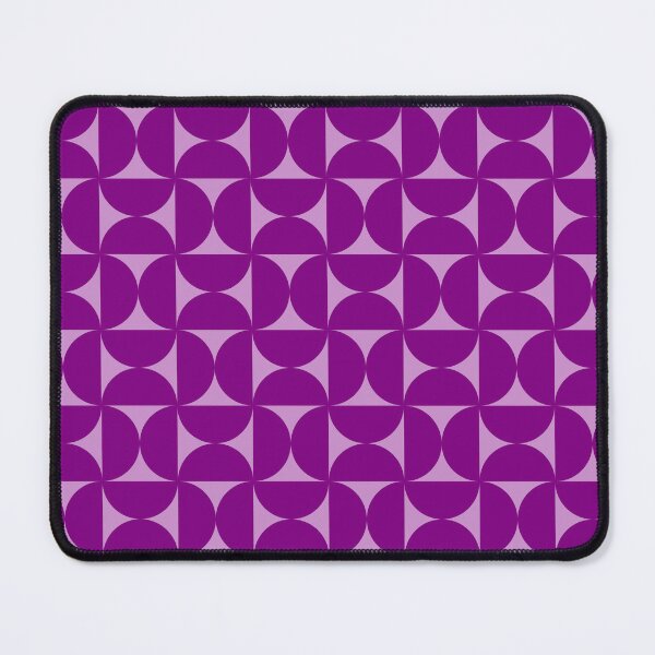 Item preview, Mid-Century Bauhaus Arches – Retro Semicircle Geometric Pattern | Purple designed and sold by Frohyou.