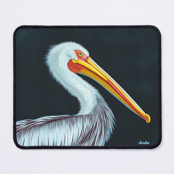 Item preview, Aruba Pelican Bird Illustration designed and sold by Tirsot.