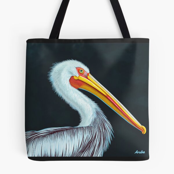 Item preview, Aruba Pelican Bird Illustration designed and sold by Tirsot.