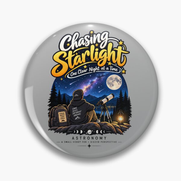 Item preview, Chasing Starlight – Astronomy Stargazing Telescope Night Sky Design designed and sold by Zaveroa.