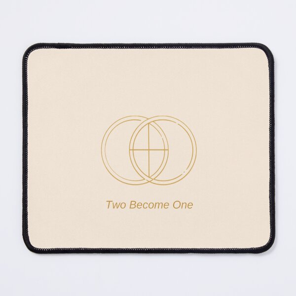 Item preview, Two Become One Wedding Rings Cross designed and sold by cybercanvasmuse.