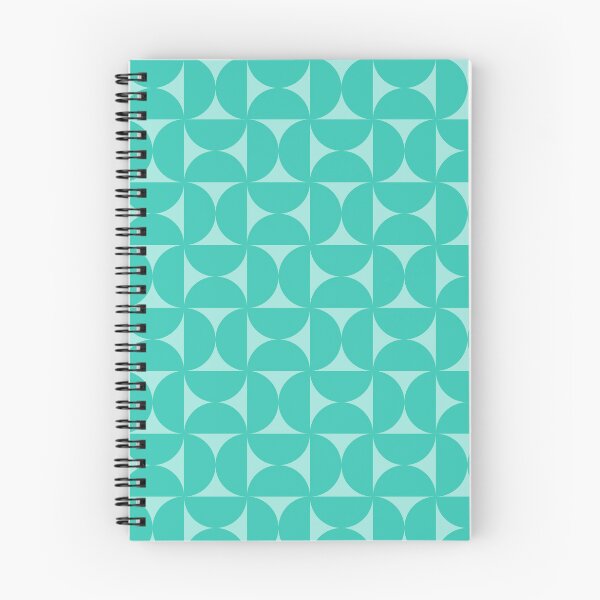 Item preview, Mid-Century Bauhaus Arches – Retro Semicircle Geometric Pattern | Teal designed and sold by Frohyou.