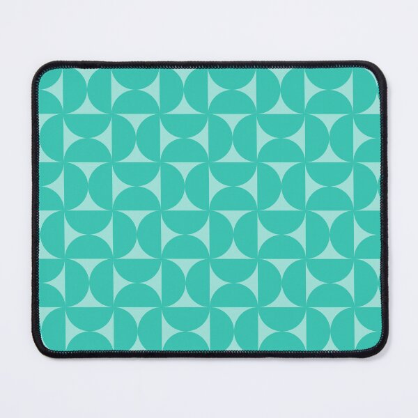 Item preview, Mid-Century Bauhaus Arches – Retro Semicircle Geometric Pattern | Teal designed and sold by Frohyou.