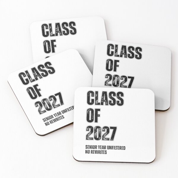 Item preview, Class of 2027 - Senior Year Unfiltered - No Rewrites designed and sold by dkid creations.