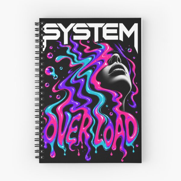 Item preview, System Overload – Neon Psychedelic Rave Art designed and sold by UndergroundRavers.