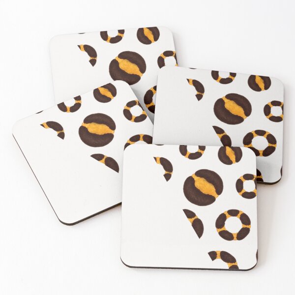 Item preview, Leopard Ring Motif – Elegant Hand Painted Pattern  designed and sold by annenambiro.