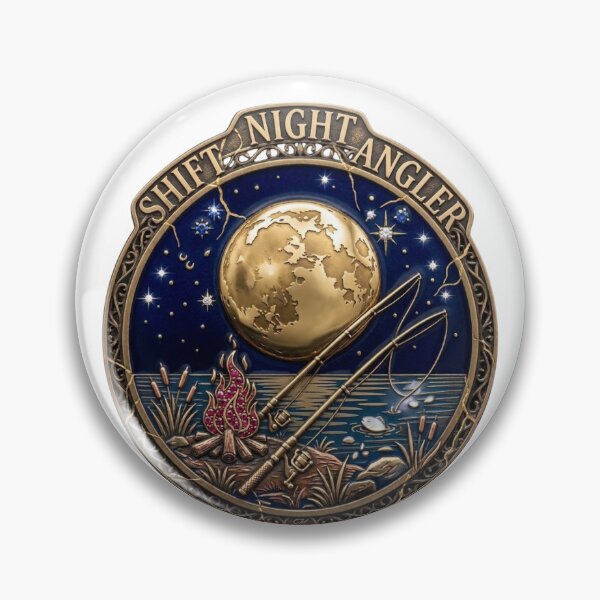 Item preview, Night Shift Angler designed and sold by heritage-supply.