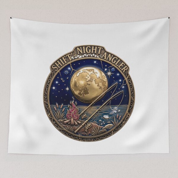 Item preview, Night Shift Angler designed and sold by heritage-supply.