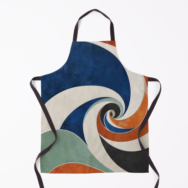 Item preview, Cobalt Oyster Tidal Mosaic designed and sold by aihrgdesign.