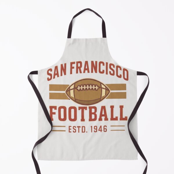 Aperçu de l'œuvre Football des 49ers créée et vendue par PetalRadiant.
