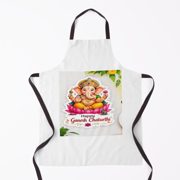 Item preview, Happy Ganesh Chaturthi 2026 Lord Ganesha Festival ll Cute Bal Ganesha Happy Ganesh Chaturthi Art ll Lord Ganesha Typography Ganesh Chaturthi Festival designed and sold by everyone cloth house.