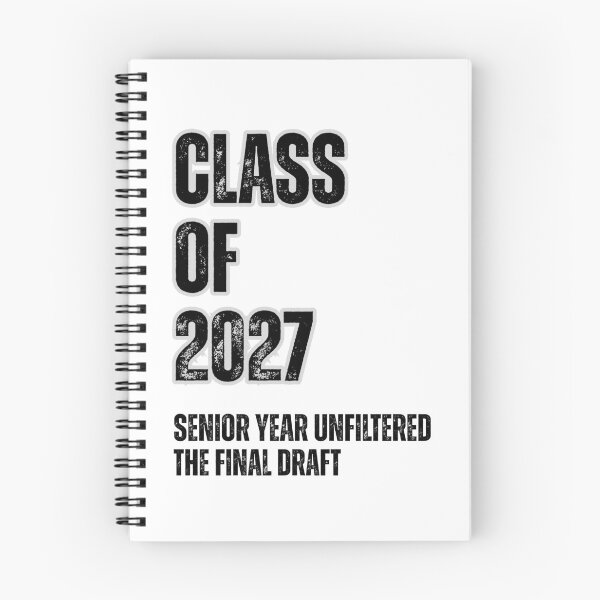 Item preview, Class of 2027 - Senior Year Unfiltered - The Final Draft designed and sold by dkid creations.