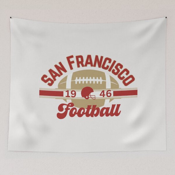 Item preview, 49ers Football designed and sold by PetalRadiant.